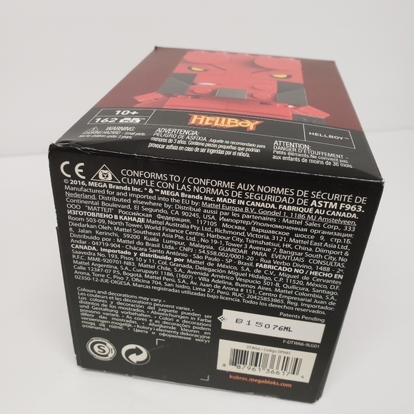 Mega Bloks Hellboy 162 Pieces 2016 Figure - Picture 3 of 5